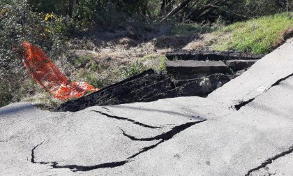 Passatore, strada disastrata. L'attacco di FI: "Abbandono incuria e pericolo"