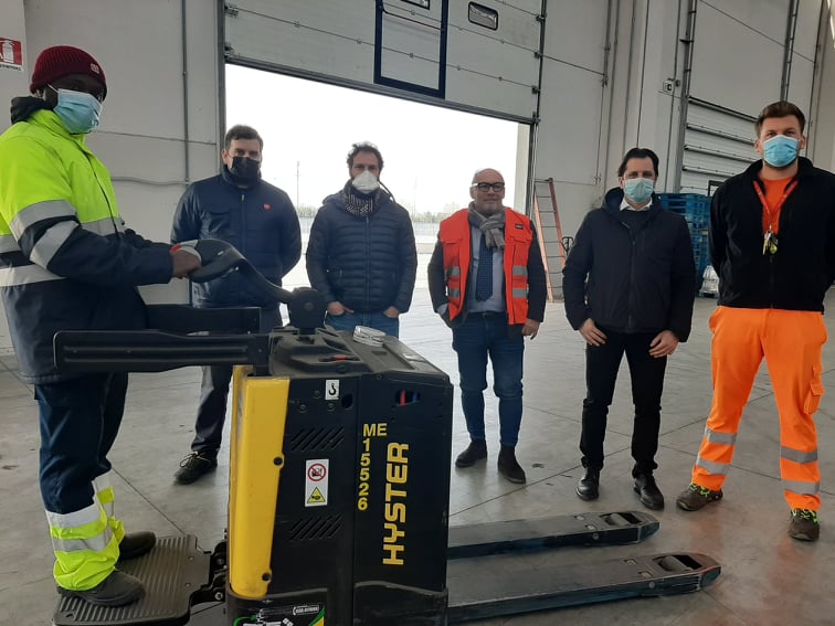 Iniziata la collaborazione tra polo logistico Gonfienti e il progetto Sai all’interporto di Prato