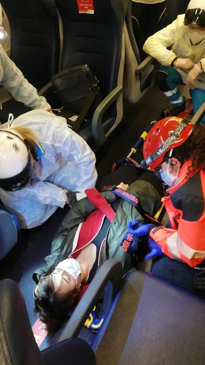 Sul treno Firenze-Empoli esercitazione di emergenza in galleria “Bellosguardo”, nel comune di Lastra