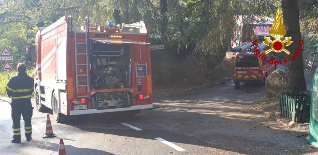 Vaglia: a fuoco uno scantinato, evacuati gli abitanti dell’appartamento di sopra
