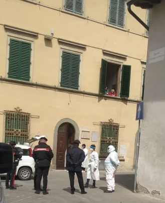 Ex casello idraulico, intervengono i Carabinieri per fare il tampone ai migranti