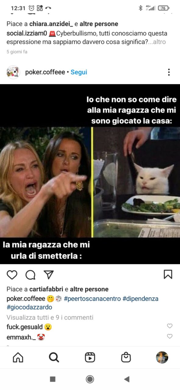 950 ragazzi si sfidano su Instagram. Influencer sulla salute: dal sesso al gioco d’azzardo al bullismo. A Firenze Empoli Prato e Pistoia