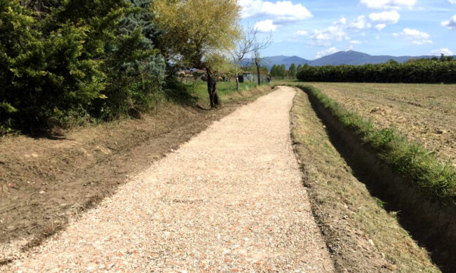 Pista ciclabile Quarrata-Prato, partiti i lavori per gli ultimi interventi di collegamento
