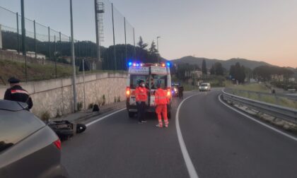 Incidente stradale sulla Sr 325 a Vaiano