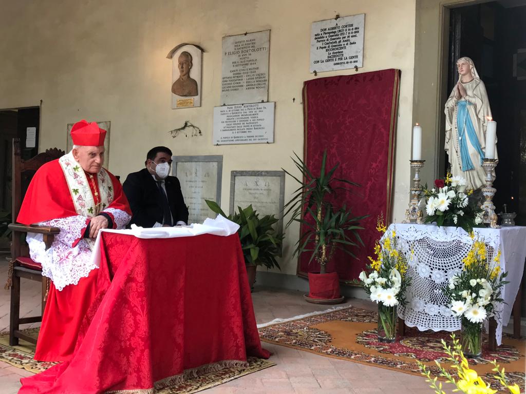 La visita del cardinale Simoni a Querceto