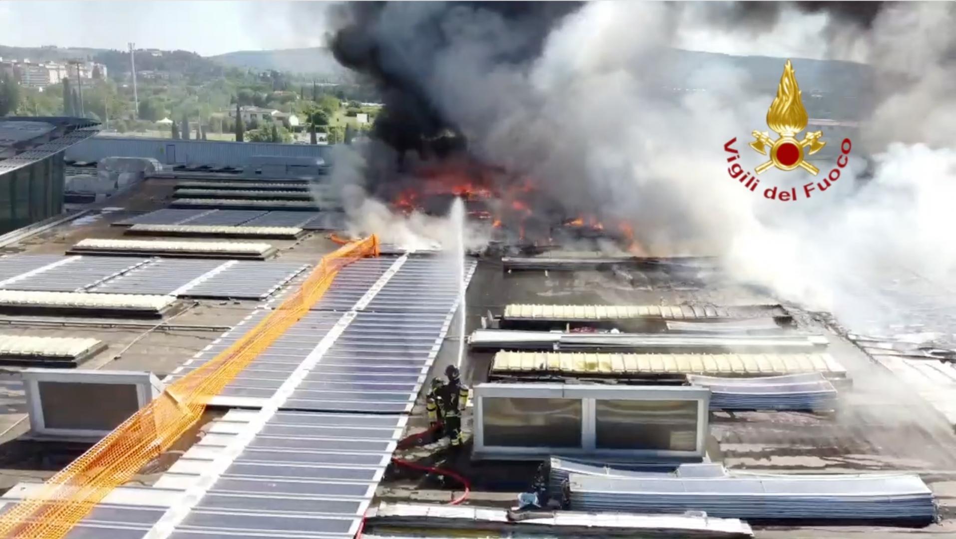 Incendio Coop Ponte a Greve 8