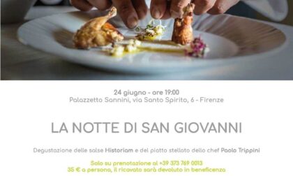 Notte di San Giovanni: show cooking e solidarietà a Firenze