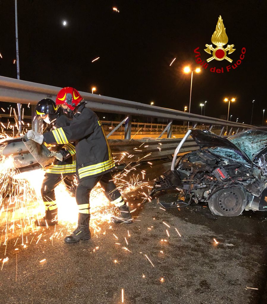 incidente declassata prato vigili del fuoco