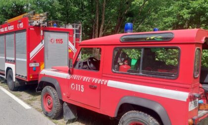 Soccorso un centauro caduto mentre faceva motocrosso