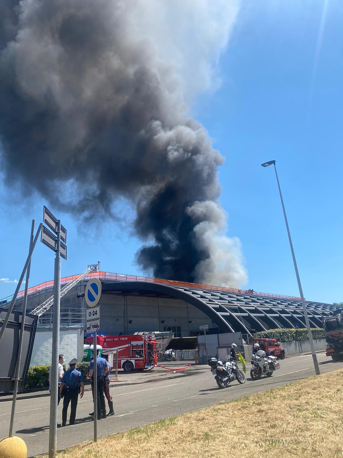 incendio Coop Ponte a Greve 4