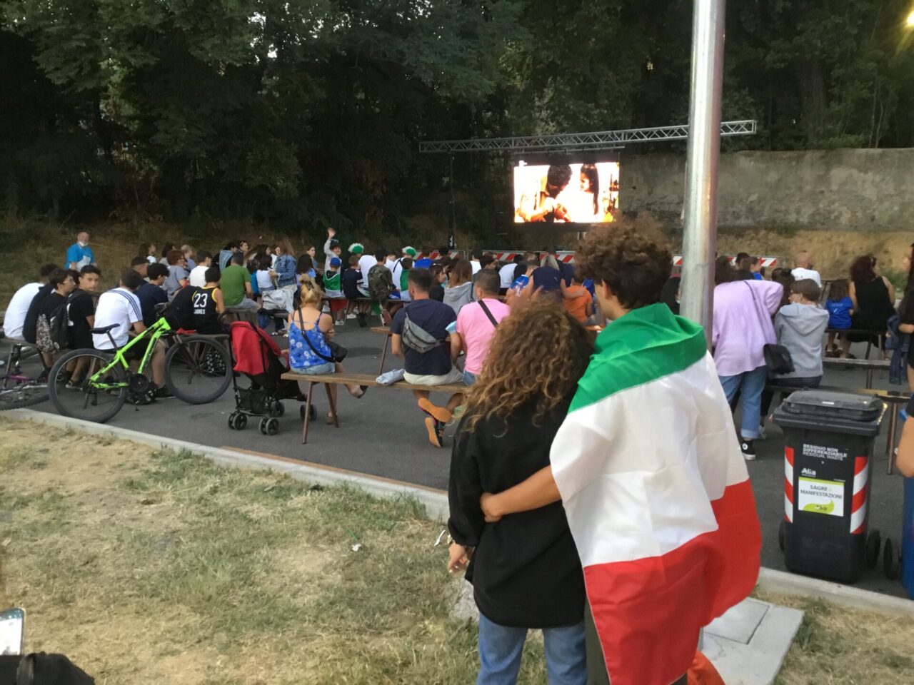 Finale degli Europei, in tanti a Malmantile tifano Italia