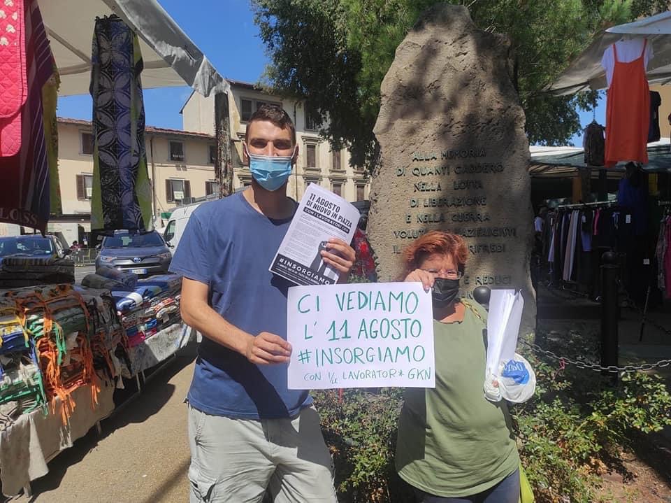 Gkn, mercoledì di nuovo in piazza a Firenze