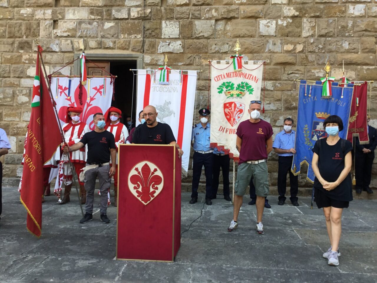 Liberazione di Firenze, Salvetti (Gkn): “Siamo persone fragili, abbiamo bisogno di insorgere insieme a tutti”