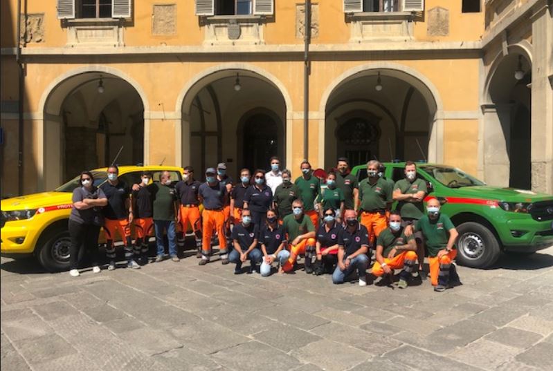 Due nuovi mezzi antincendio per Vab e Volontari del Csn