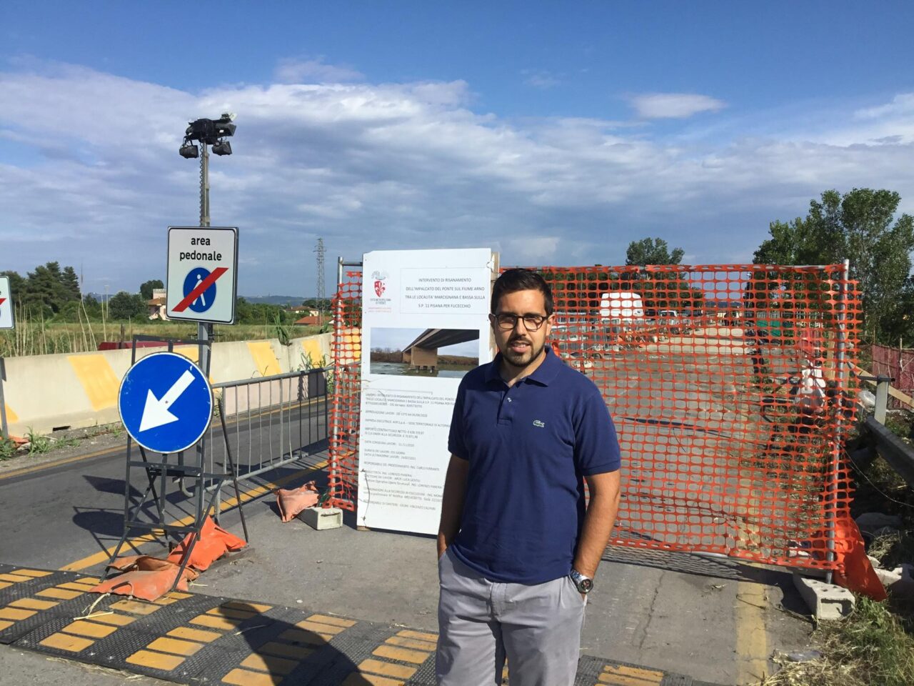“Nuovamente rinviata l’apertura del ponte di Marcignana”: così tuona Paolo Gandola (Forza Italia)