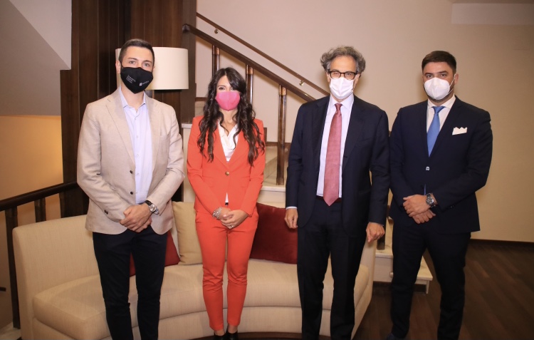 Giovani di Confindustria Toscana Nord ospiti di Paolo Marcucci