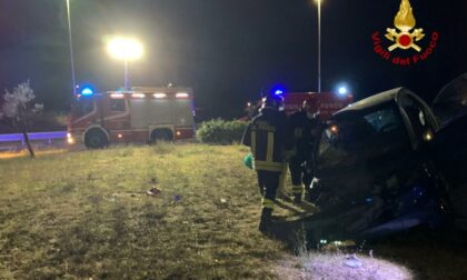 Incidente in viale Allende poco dopo mezzanotte: 34enne all'ospedale