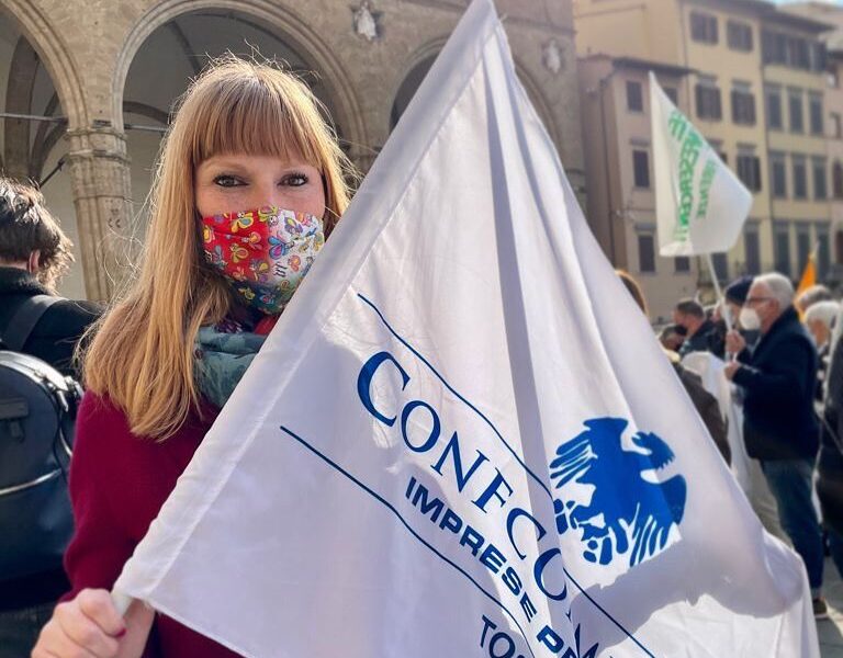Una donna alla guida degli ambulanti della Confcommercio fiorentina