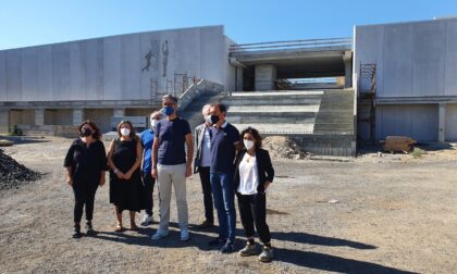 Il cantiere del polo sportivo di San Paolo prosegue secondo i tempi previsti