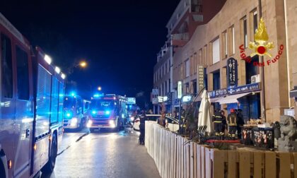 Prato, incendio nella cucina di un ristorante: intervento dei vigili del fuoco