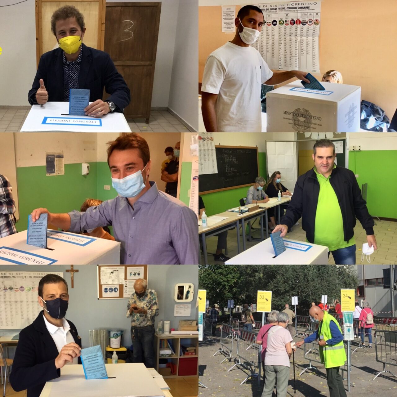 Sesto al voto: i candidati sindaci ai seggi