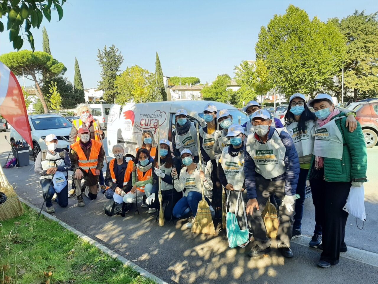 Conclusa con successo l’iniziativa “Le giornate insieme a te per l’ambiente”  di McDonald’s a Firenze: raccolti 40kg di rifiuti