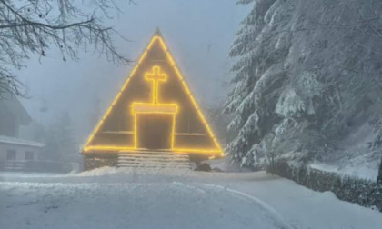 La neve all’Abetone supera i 20 cm