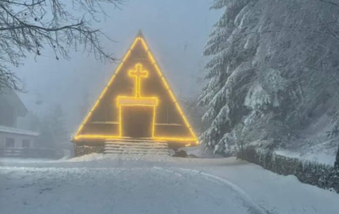 La neve all’Abetone supera i 20 cm