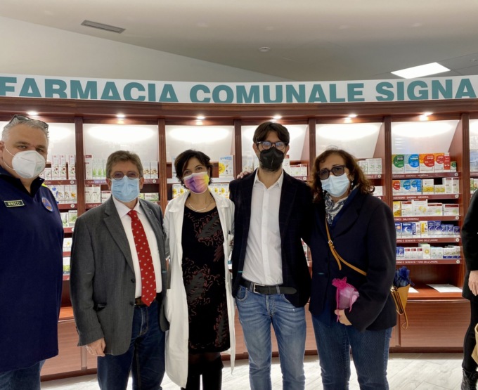 Inaugurata la nuova sede della farmacia comunale di Signa