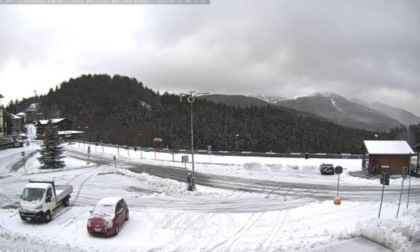 Prima nevicata sull'Appennino, prevista altra neve in nottata