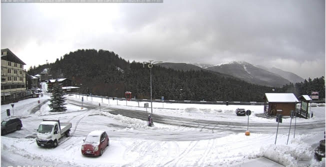Prima nevicata sull’Appennino, prevista altra neve in nottata