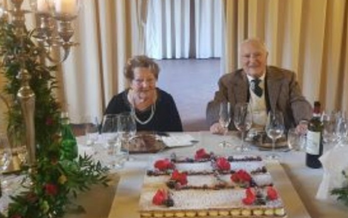 Giancarlo e  Liliana 70 anni insieme, una lunga storia d’amore