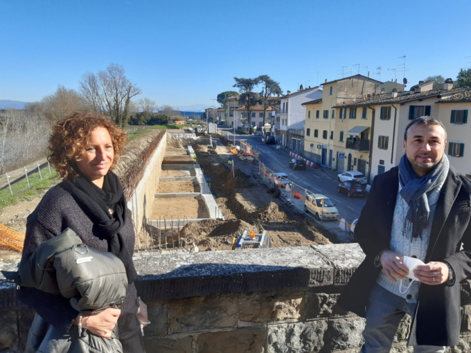 Primo lotto della variante a via Livornese, aggiornamento sullo stato di avanzamento dei lavori a Lastra