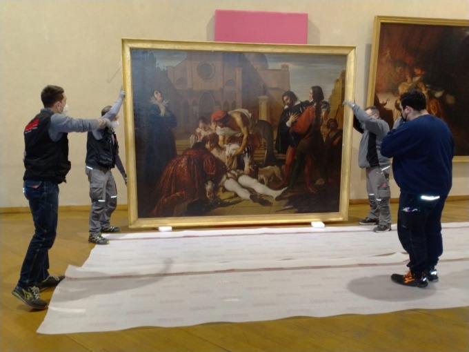 Due dipinti del Museo Civico di Pistoia in mostra agli Uffizi