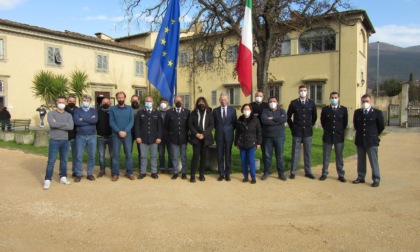 La visita del Questore di Firenze Maurizio Auriemma al Commissariato di Sesto Fiorentino