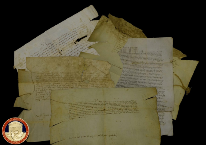 Restituiti a Brescia e Bergamo documenti del Quattrocento detenuti illegalmente da privati a Firenze