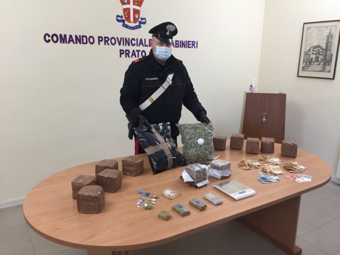 Da commerciante pratese a fornitore di droga
