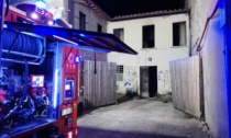 Incendio nell'antico complesso di San Domenico