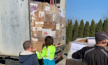 Ucraina, 10mila chili di aiuti raccolti dalle Misericordie fiorentine sul tir della Savino Del Bene