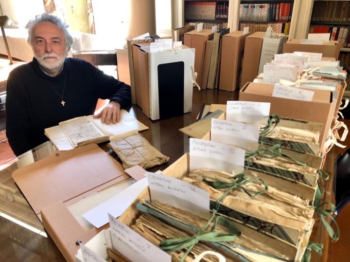 L’archivio della famiglia di Cesare Guasti donato dagli eredi alla Biblioteca Roncioniana