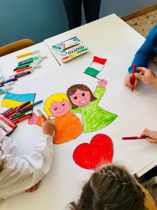 Vaiano, accoglienza a scuola per i bambini ucraini