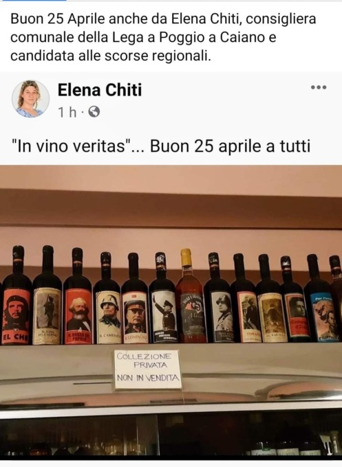 Foto inneggiante al fascismo, il post che scatena la bufera nella ricorrenza del 25 aprile