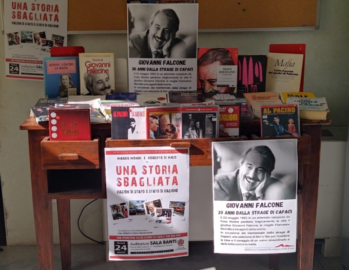 Un angolo di lettura per non dimenticare il giudice Giovanni Falcone a trent’anni da Capaci