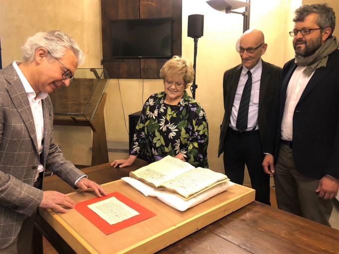 Recuperata preziosa lettera sull’attività pratese di Donatello