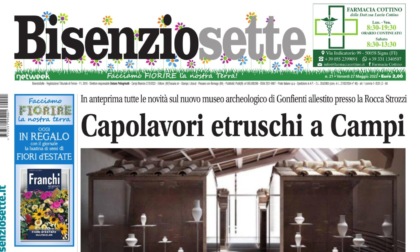 Su Bisenziosette i capolavori etruschi nel nuovo museo di Gonfienti a Campi Bisenzio e tante altre notizie