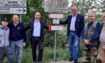 Via delle Rocche, a Montemurlo è partita l'installazione dei cartelli