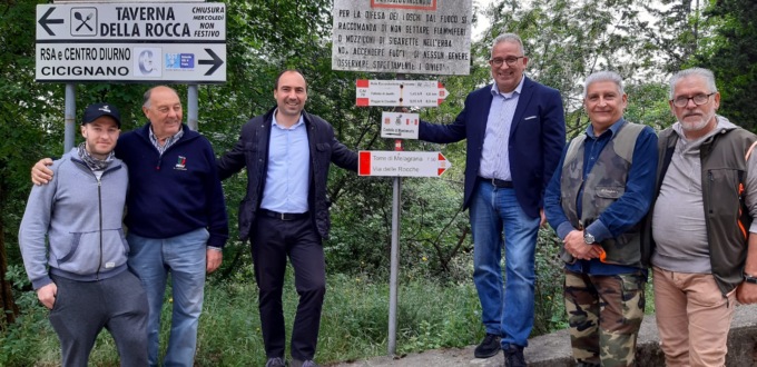 Via delle Rocche, a Montemurlo è partita l’installazione dei cartelli