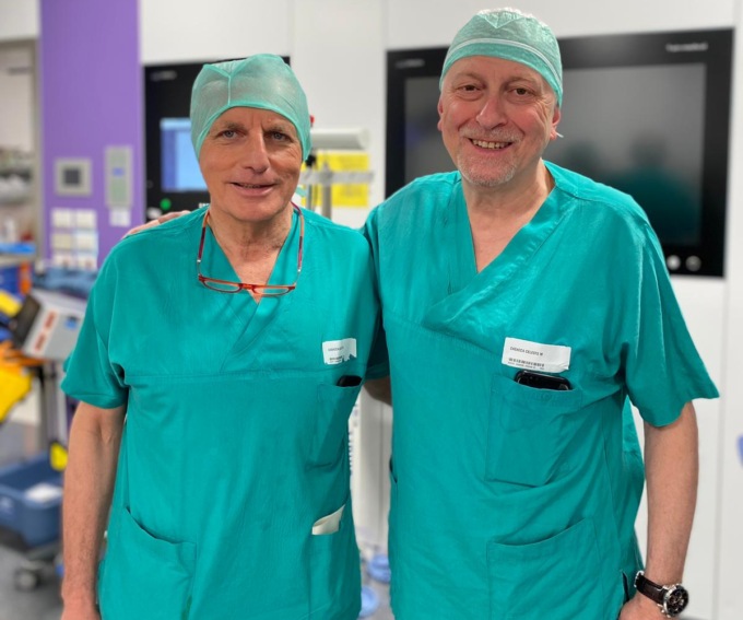 Due interventi chirurgici in uno: eccezionale seduta al Santa Maria Nuova