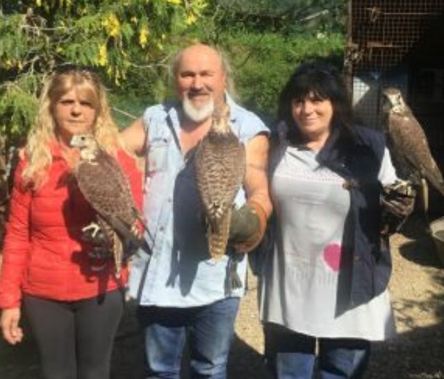 Nando, il  grande maestro: «Una vita folgorata dai falchi maestosi»