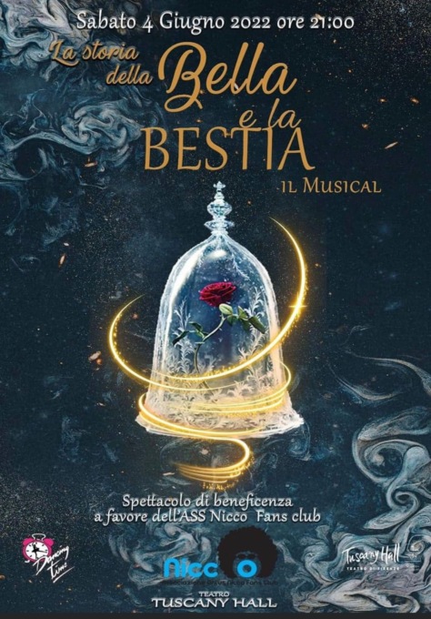 Solidarietà, il musical “La Storia della Bella e la Bestia” in scena a Firenze in favore del Nicco Fans Club